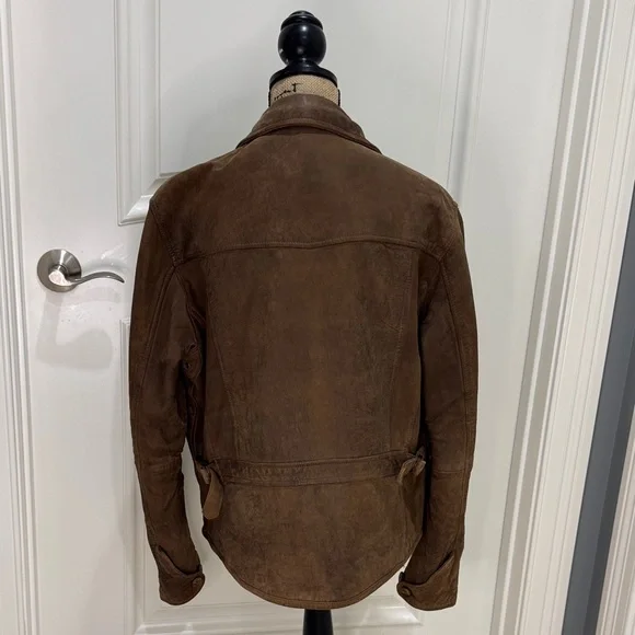 Massimo Dutti Brown Suede Jacket - Picture 5 of 7